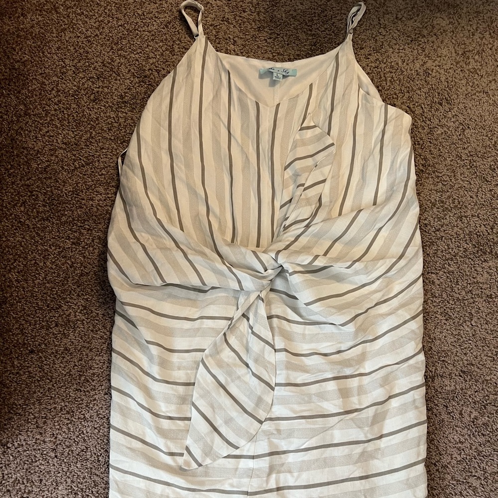 Boutique striped dress size large
